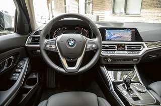 Lækker kabine i BMW 3-serie