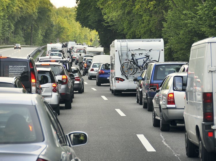 Sommerens bilkøer satte rekord på de tyske motorveje
