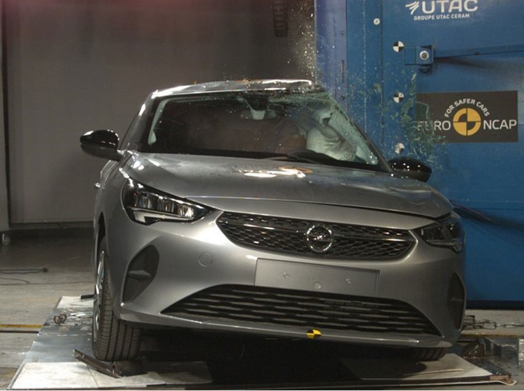 Der er 'kun' fire stjerner til populære Opel Corsa i ny Euro NCAP-test