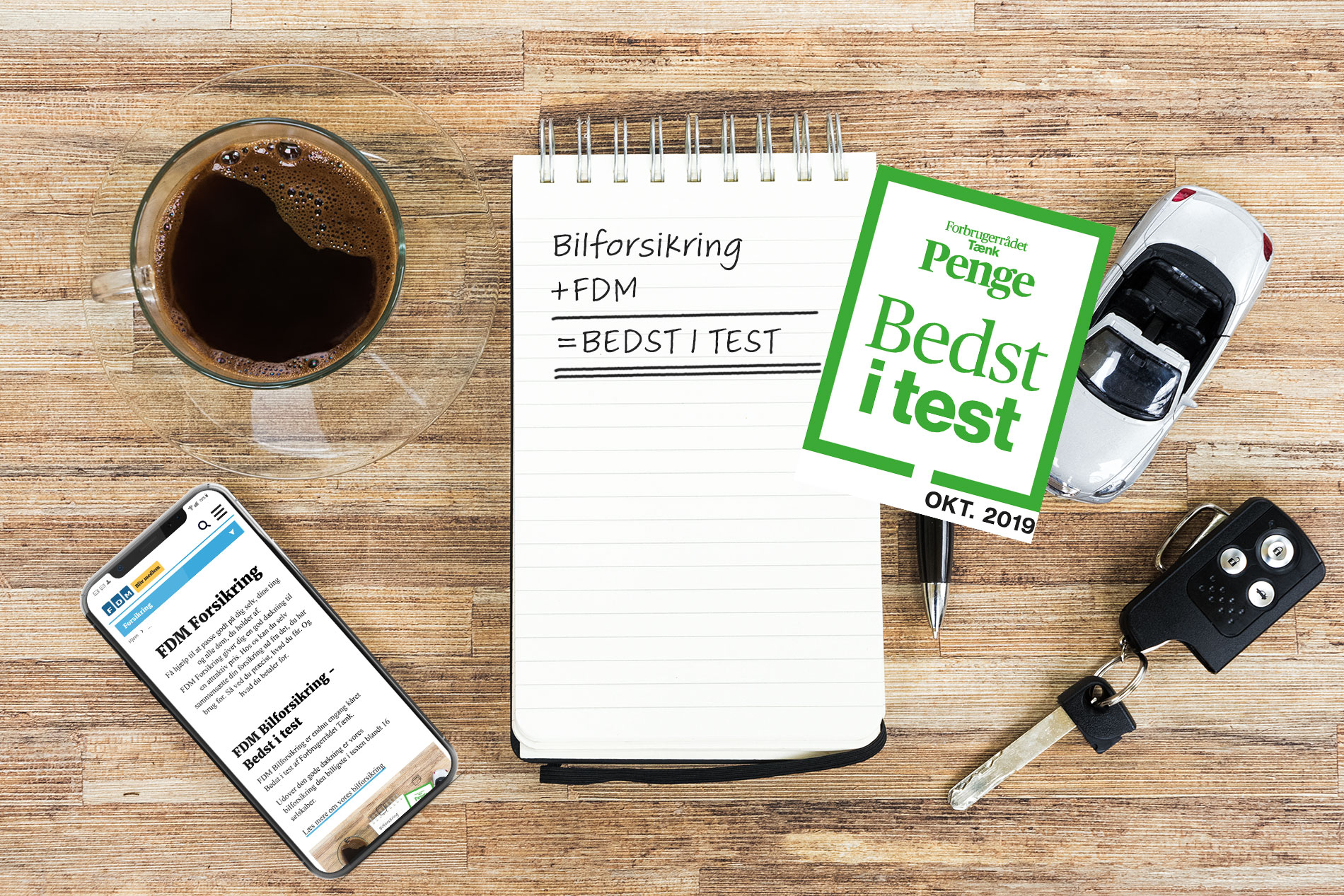 FDM forsikring vinder bedst i test på bilforsikring