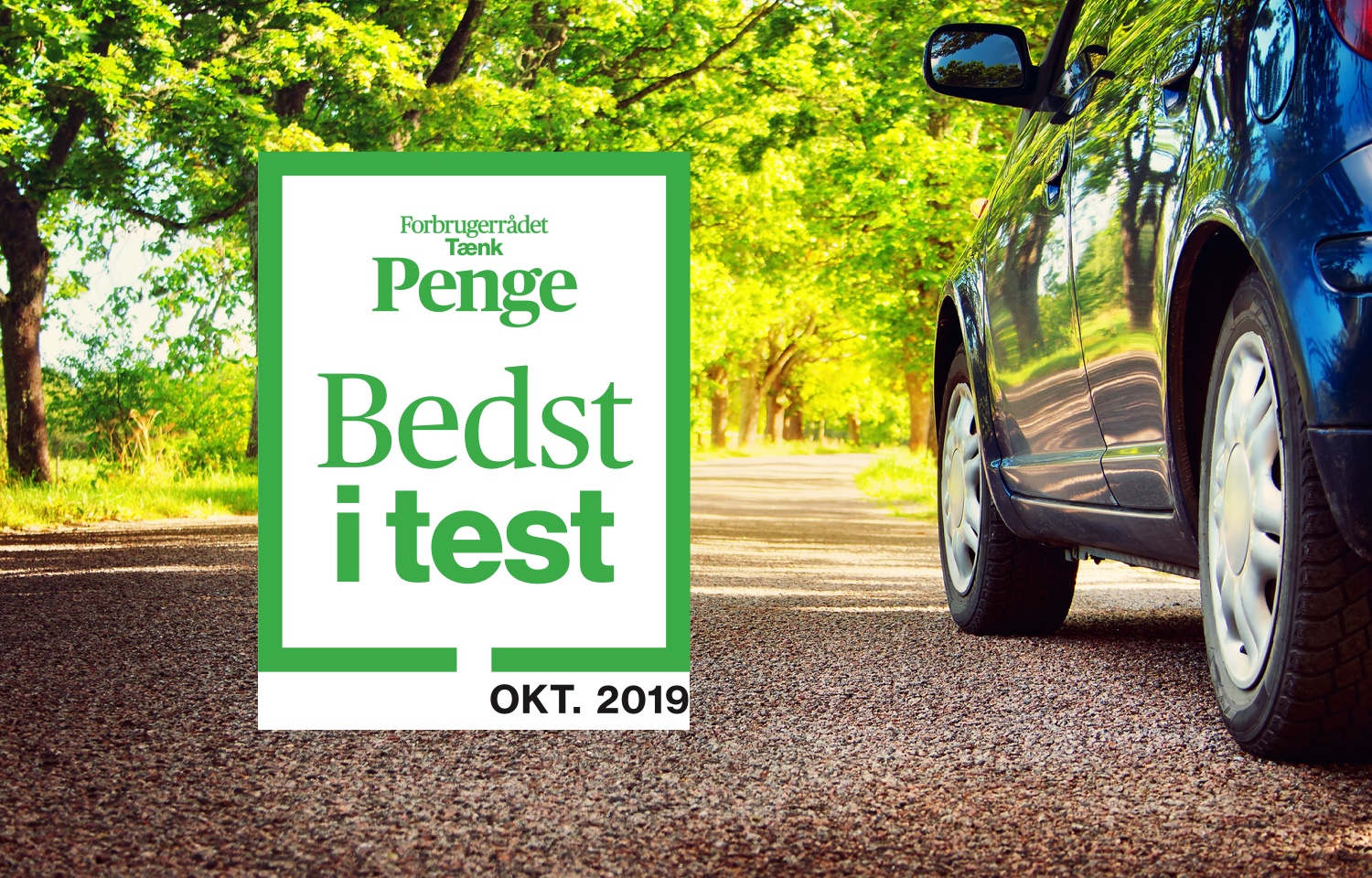 FDM bilforsikring vinder bedst i test 2019