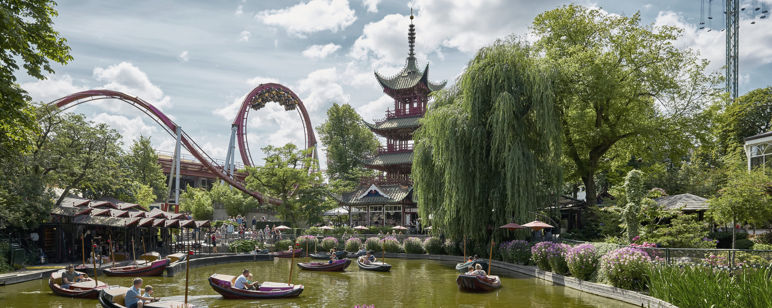 Dragebådene - Dæmonen - Det Japanske Tårn - Tivoli i København