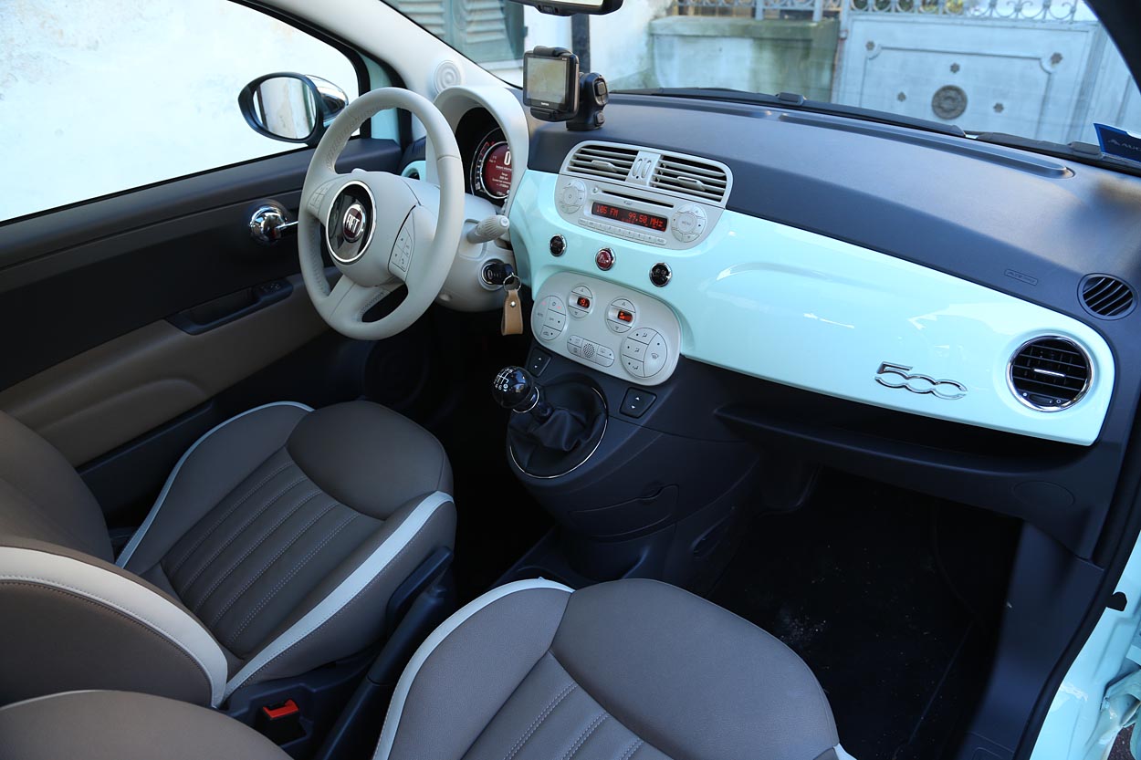 I 2014-udgaven af Fiat 500 er der mulighed for nyt digitalt instrument i topmodellerne.