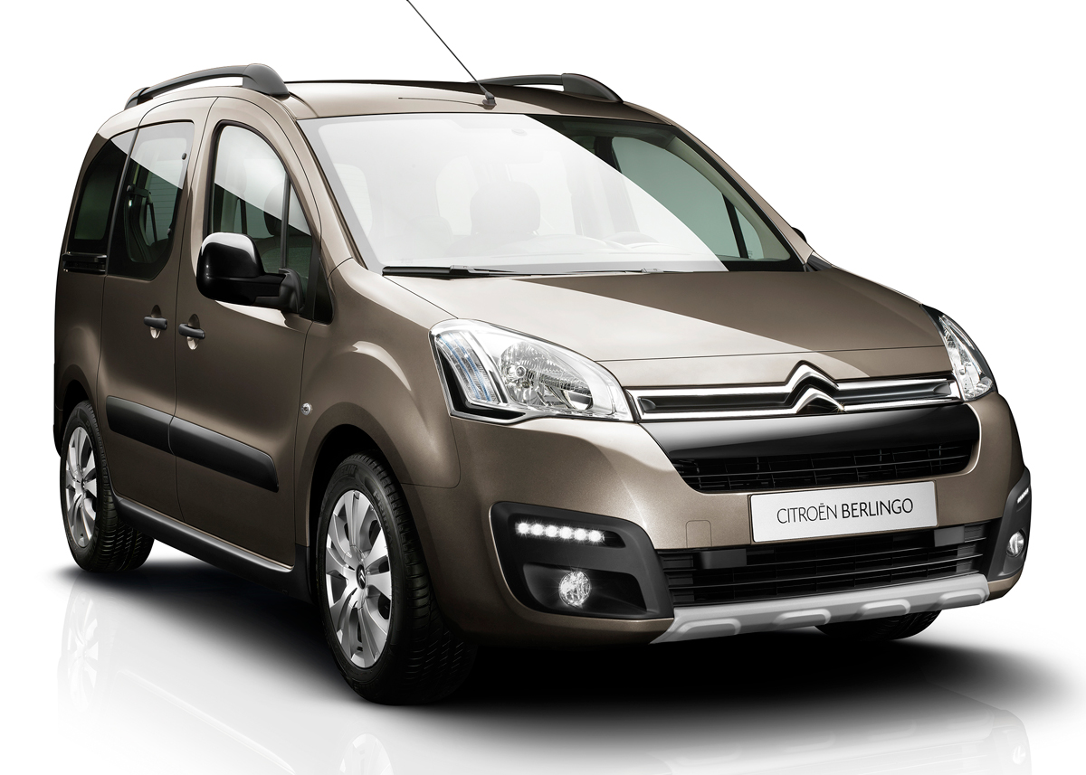 Citroën Berlingo får let opdateret front og mulighed for nødbremse. Fotos: Citroën