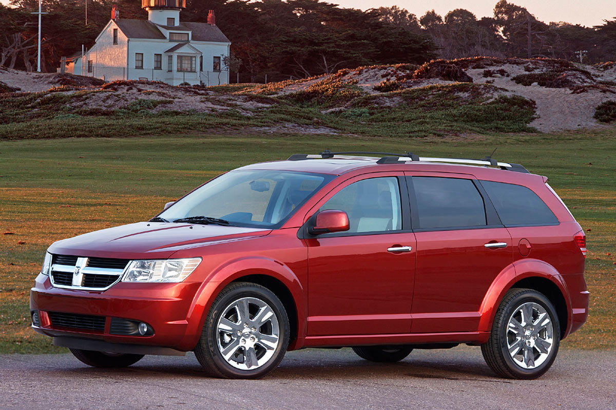 Originalen, der nu udgår i Europa: Dodge Journey.