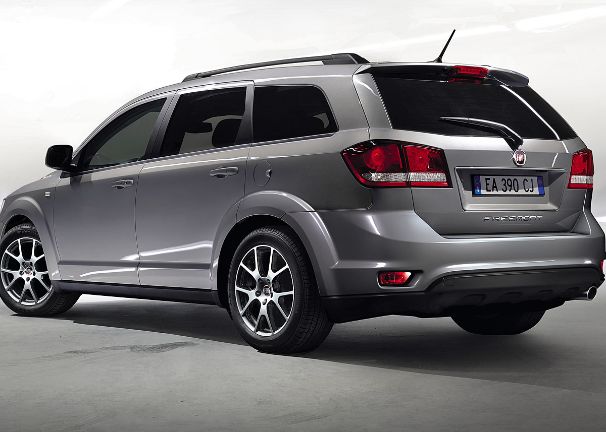 Der er ikke gjort meget ud af at ændre designet fra Dodge Journey til Fiat Freemont.