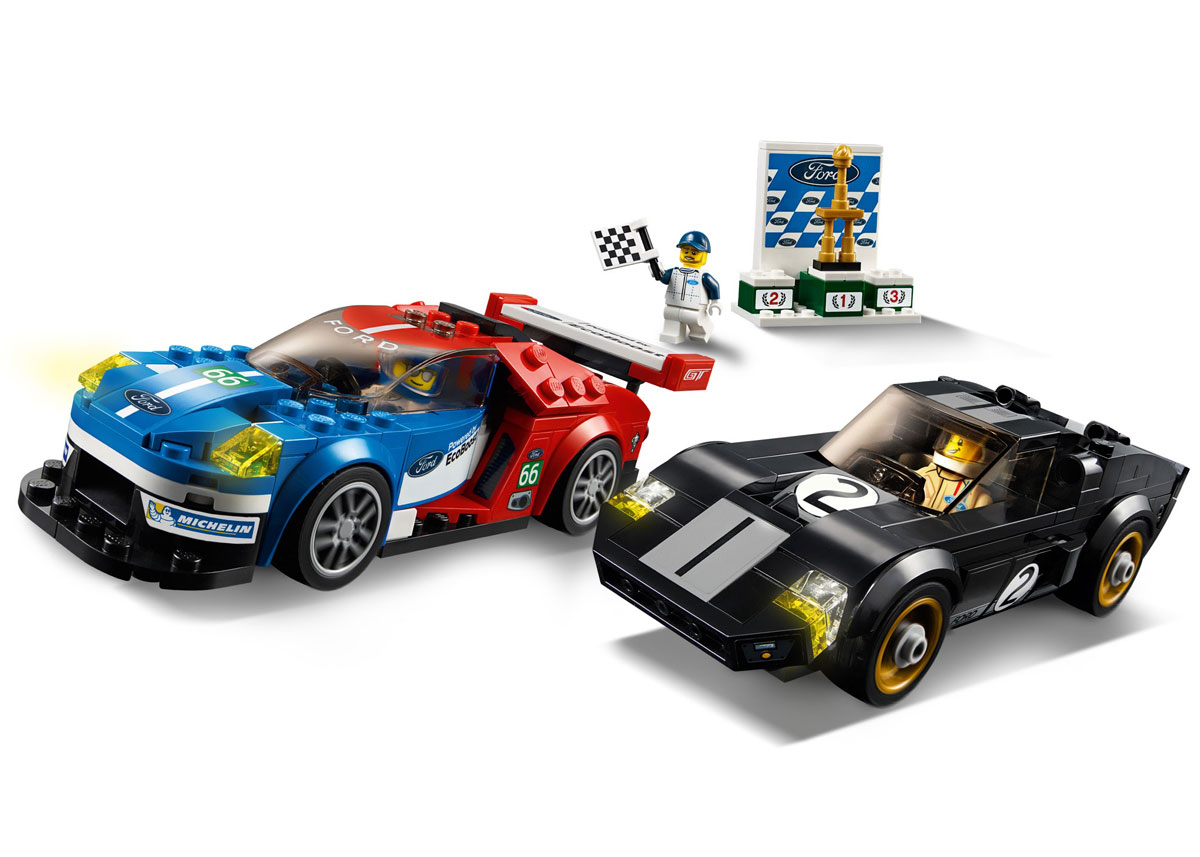 Der er tale om et detaljeret byggesæt i serien Lego Speed Champions.