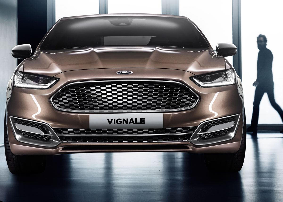 Vignale-udgaven af Ford Mondeo har fået ny grill mm.