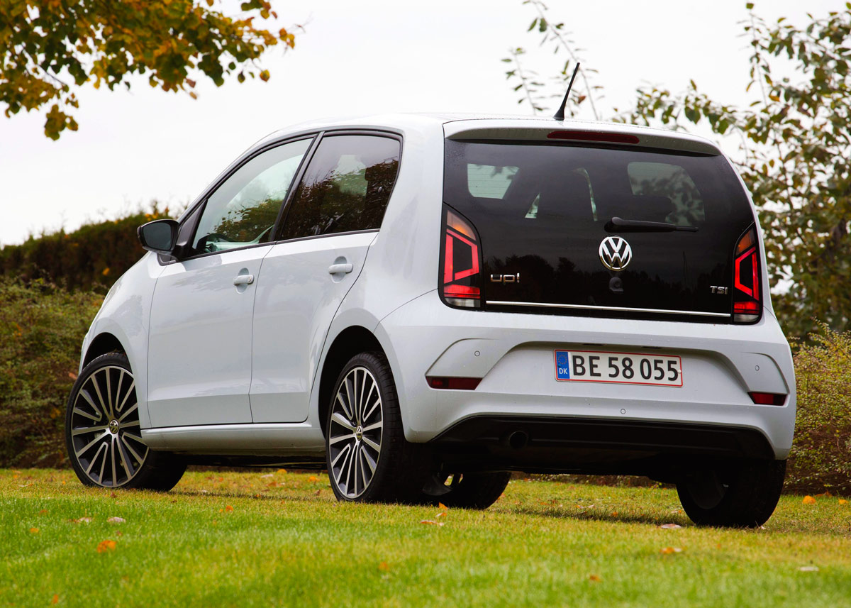 Den faceliftede VW Up har nu fået så meget fart på, at den ligger klart øverst i registreringstallene for oktober. Foto: Volkswagen