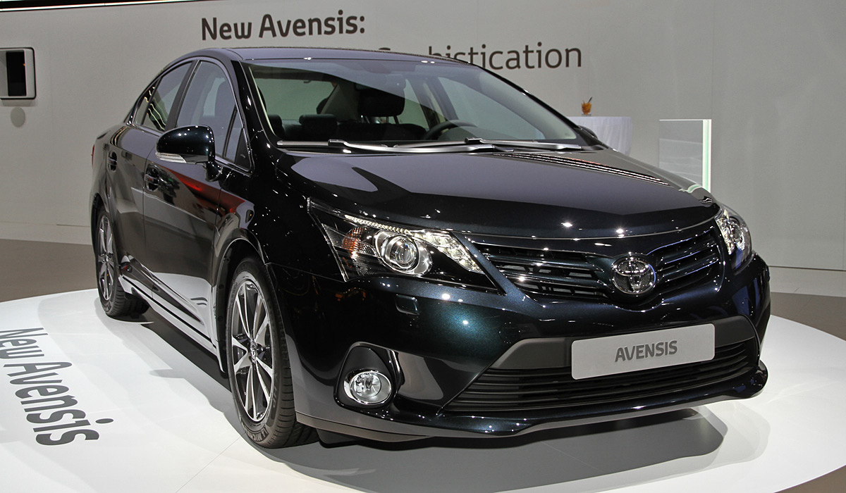 Toyota Avensis er en januar-nyhed.