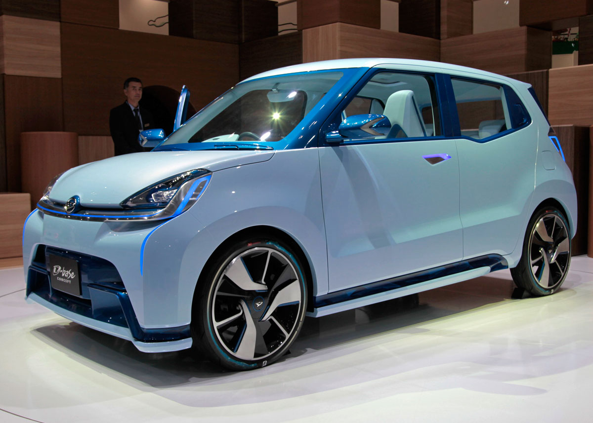 D-base Concept er Daihatsus bud på næste generation Kei-Cars og er næsten mere afdæmpet end mange af de biler, der allerede kører på Tokyos gader.