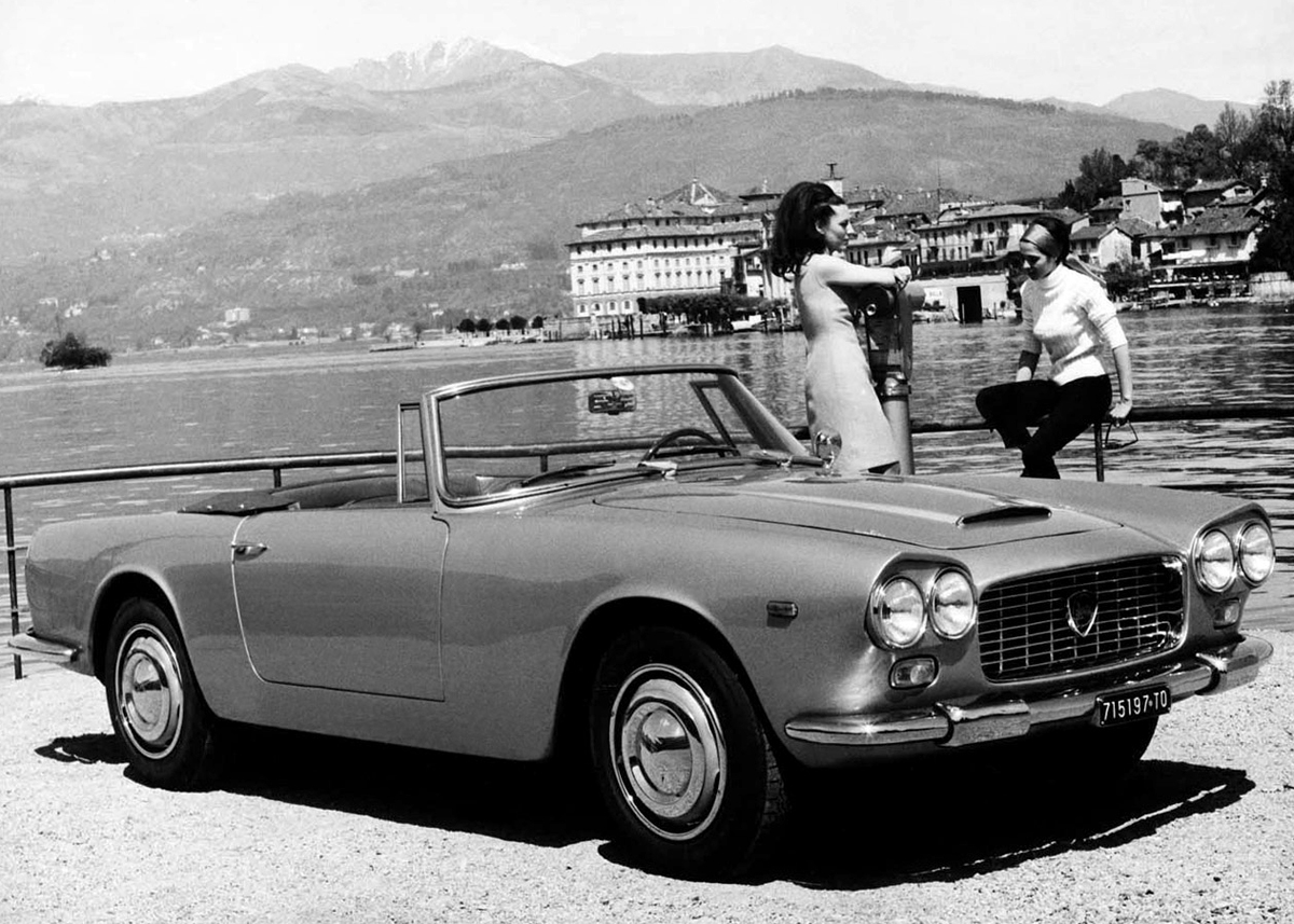 Fra Lancias storhedstid: Lancia Flaminia 3C cabriolet.