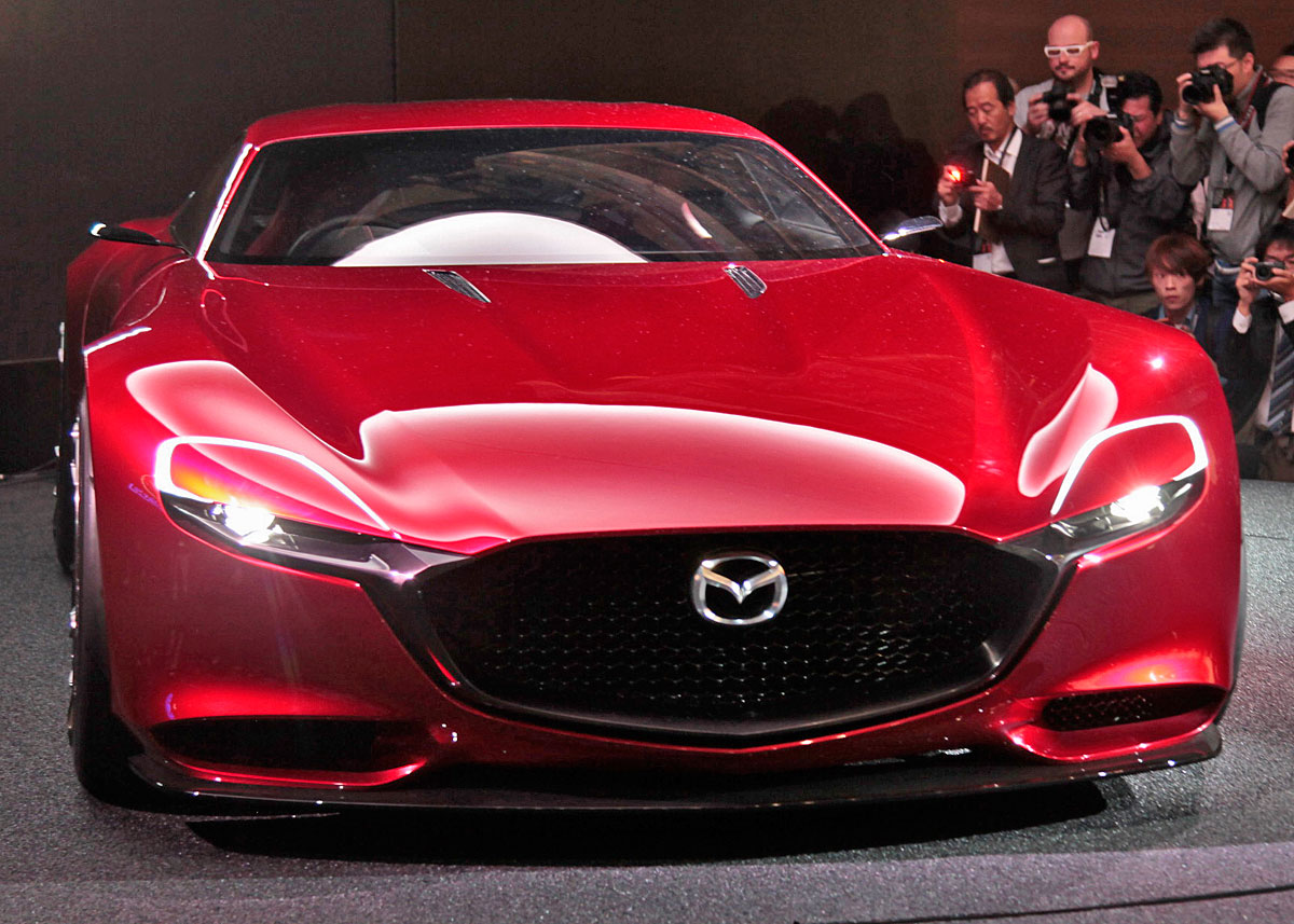 Mazda RX Vision har et særdeles vellykket design.