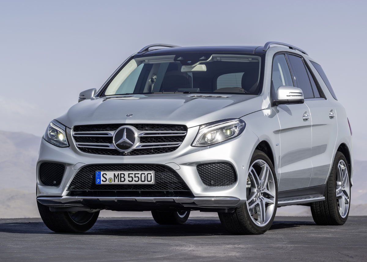 Den nye GLE lader til at være en faceliftet udgave af M-klassen. Fotos: Mercedes-Benz 