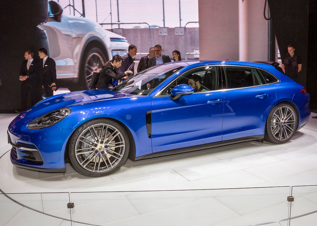 Panamera Sport Turismo kan bedst beskrives som en shooting brake. Foto: Torben Arent