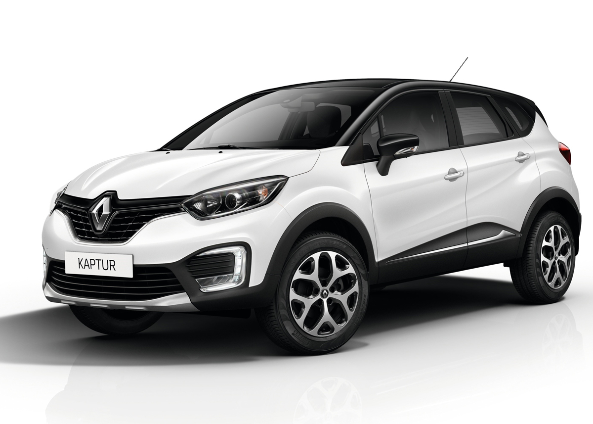 Fronten på Kaptur er nærmere Kadjar end Captur.