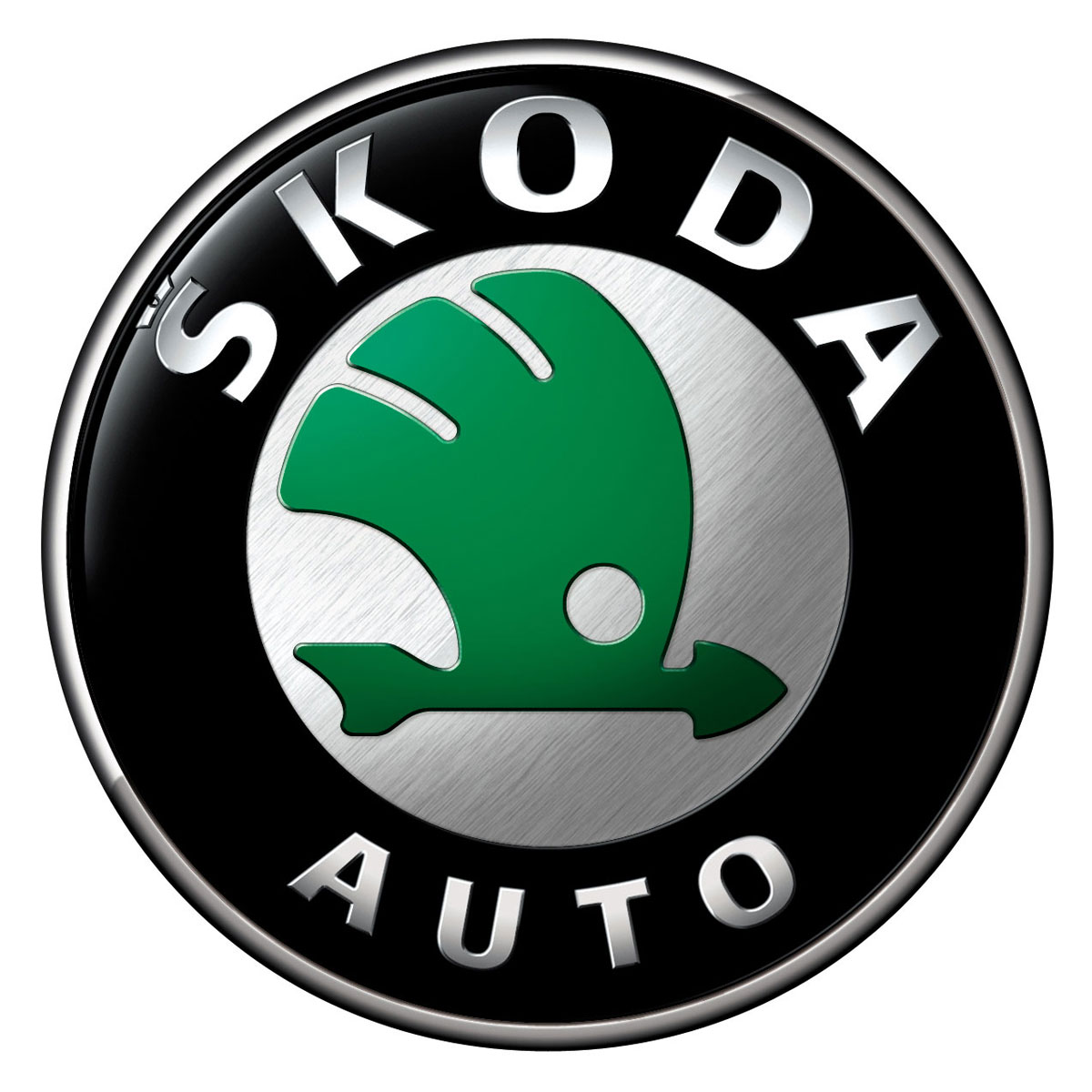 Skodas nuværende logo.