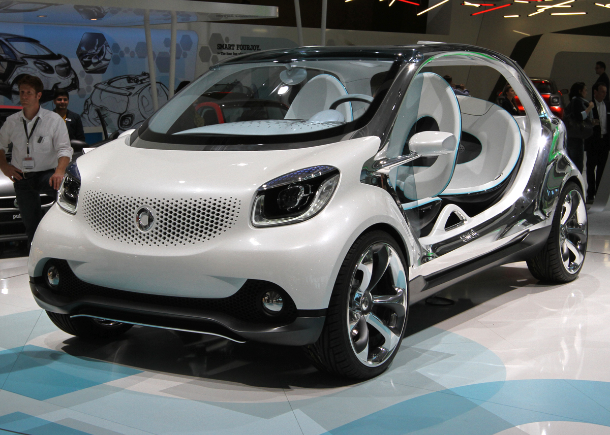 Konceptbilen For Joy giver et fingerpeg om designet på den kommende Smart For Four.