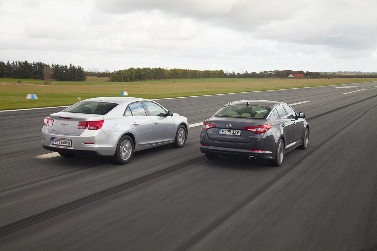 Chevrolet Malibu er bygget i Sydkorea.