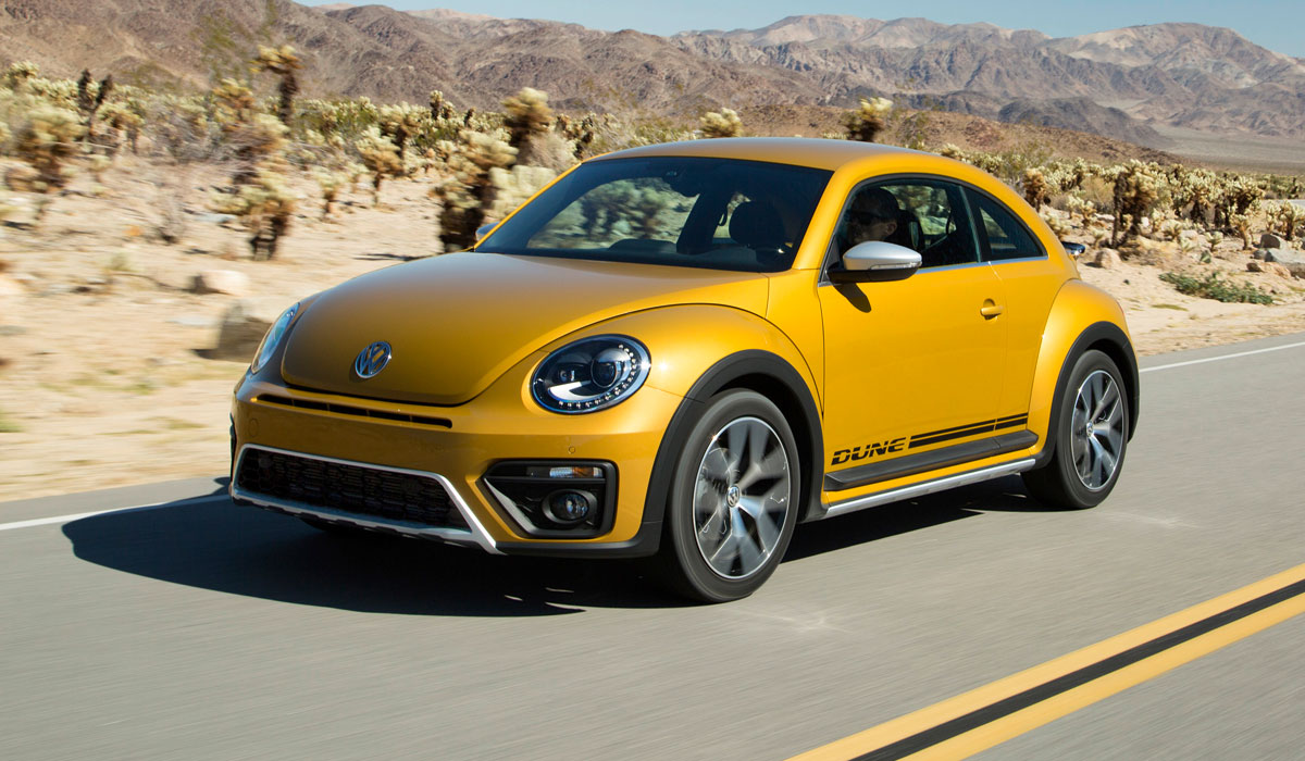 VW Beetle kommer til foråret i denne specielle Dune-version. Foto: VW