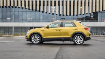 VW T-Roc set fra siden