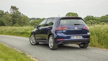 VW Golf GTE bagfra