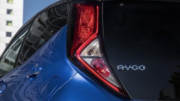 Toyota Aygo baglygte