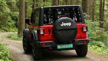 Jeep Wrangler bagfra