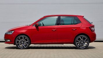 Skoda Fabia fra siden