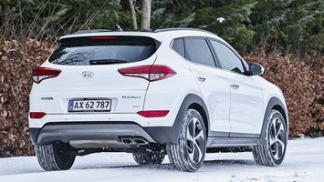 Hyundai Tucson bagfra