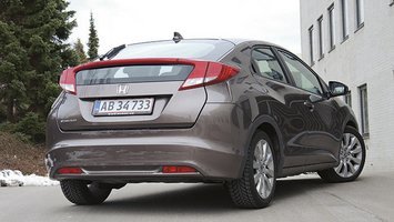 Honda Civic bagfra