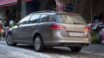 VW Passat bagfra