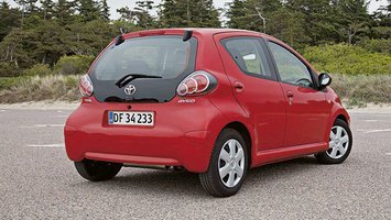 Toyota Aygo bagfra