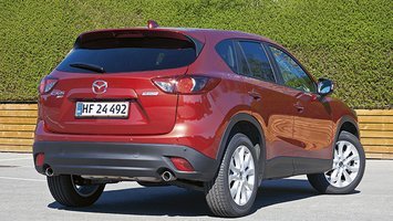Mazda CX-5 bagfra