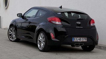 Hyundai Veloster bagfra
