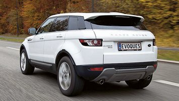 Range Rover Evoque bagfra