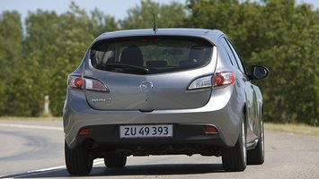 Mazda 3 ser også smart ud bagfra