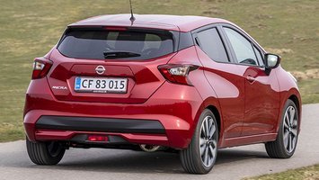 Nissan Micra bagfra