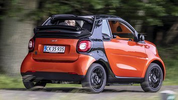 Smart fortwo bagfra