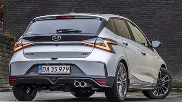 Hyundai i20 N Line set bagfra