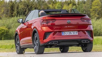 VW T-Roc Cabriolet set bagfra