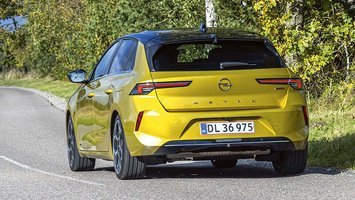Opel Astra set bagfra