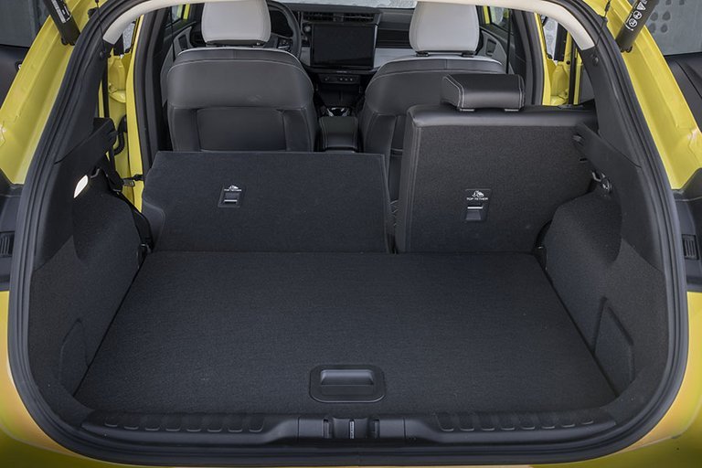 Bagagerum i en Ford Puma