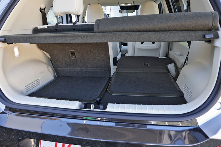 Bagagerum i en Hyundai Inster