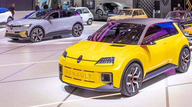 To af de syv nye elbiler, Renault vil lancere frem til 2025.