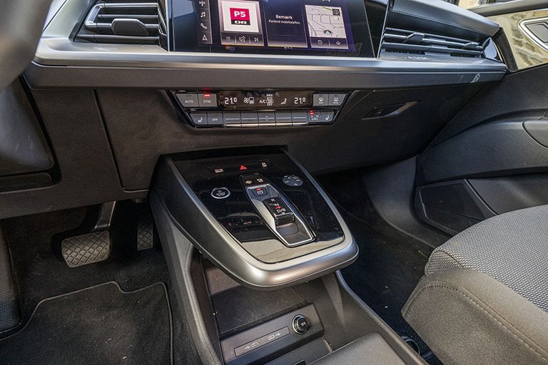 Audi Q4 e-tron fralægningsplads