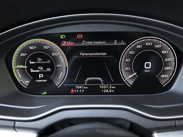 Audi Q5 instrumenthus