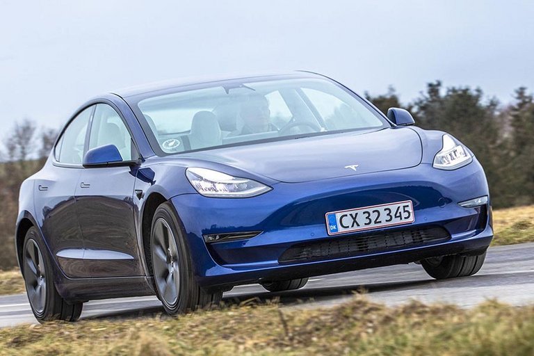 Tesla Model 3 er populær som ny elbil, men også den mest solgte brugte elbil.