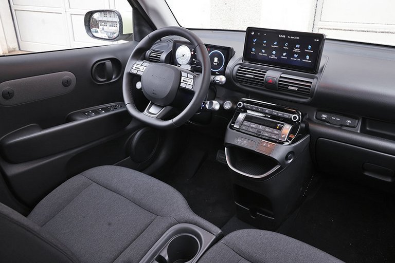 Kabinen i en Hyundai Inster