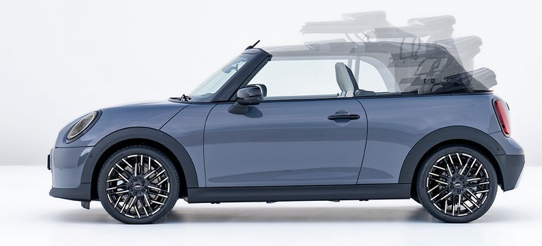 Mini Cooper Cabrio.